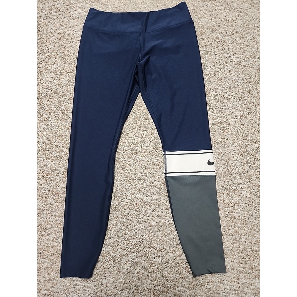 Women's Nike Dri-Fit L The Power Victory Tight Fit Training Leggings Pants 30x28